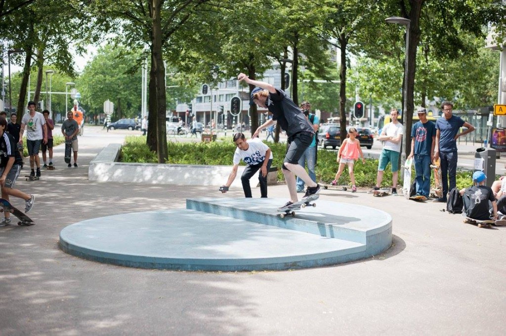Westblaak Rotterdam skatepark LAGADO architects public space urban youth play opening8