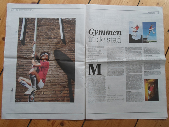 LAGADO architects featured in NRC in article about playing in the city!