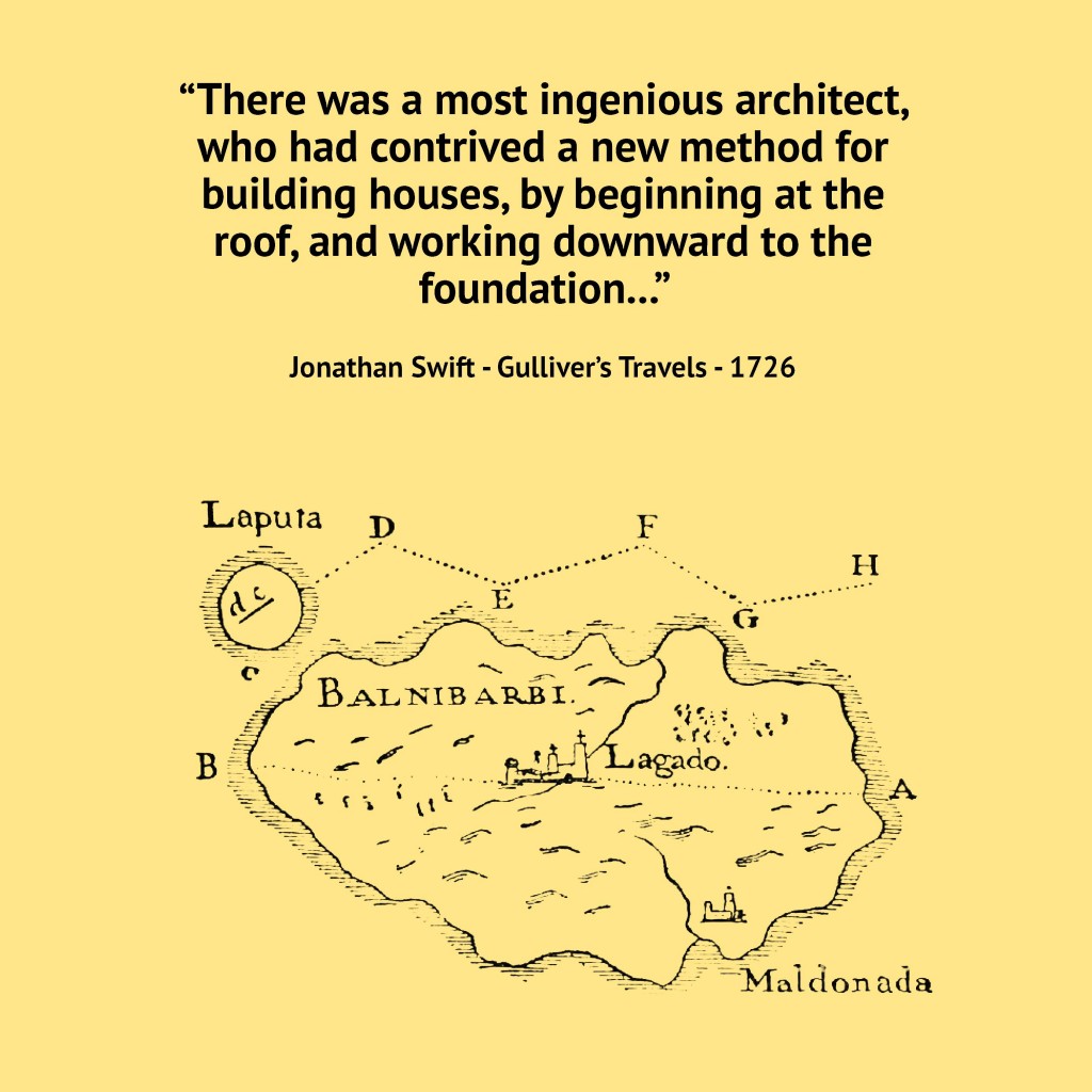 LAGADO architects quote Gullivers Travels_yellow