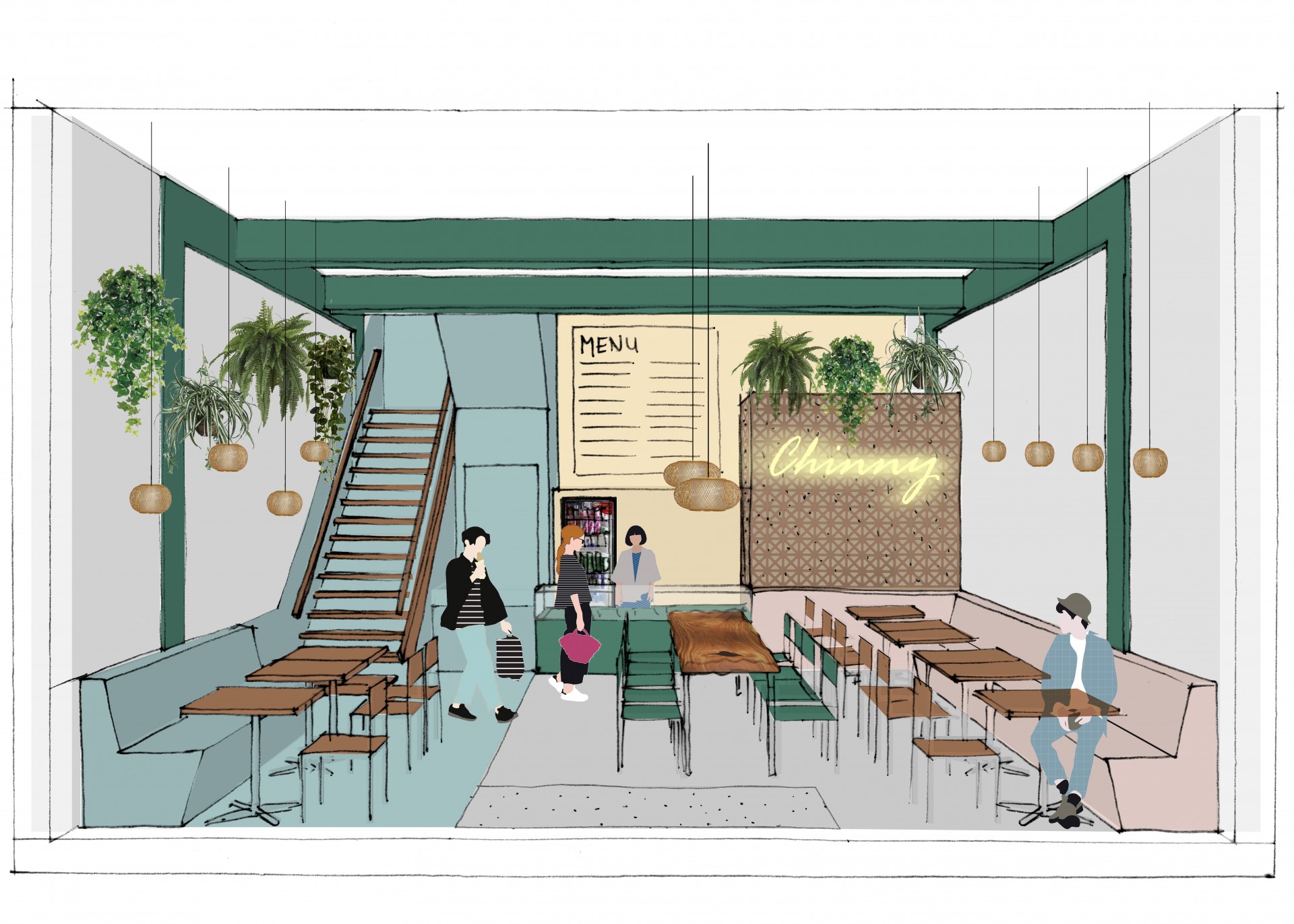 LAGADO-architects-Chinny-restaurant-interior-lijnbaan-rotterdam-2