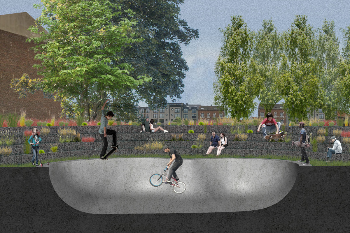 SkateRecyclepark Brussels Lagado Architects